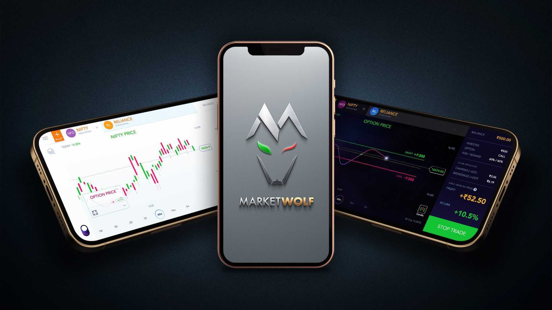 Stock Market Trading Application in India - MarketWolf